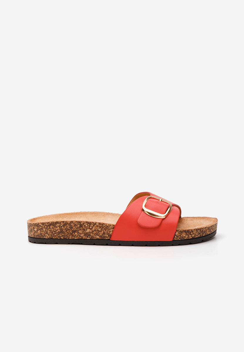 Papuci dama Andrina V2 rosii