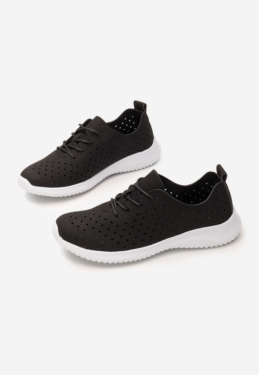 Pantofi casual dama Trinita negri