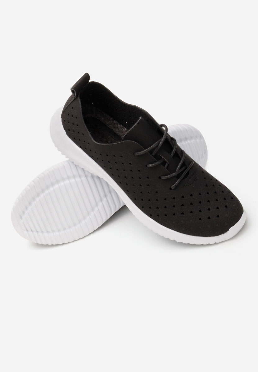 Pantofi casual dama Trinita negri