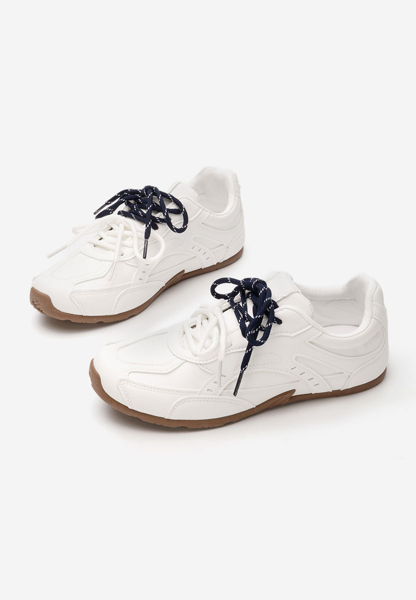 Sneakers dama Idylla albi Sneakers dama Idylla albi