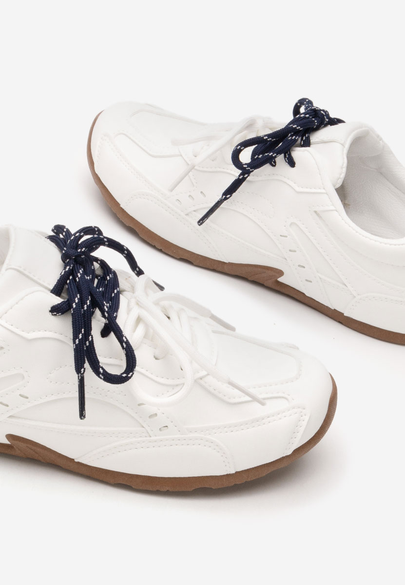 Sneakers dama Idylla albi Sneakers dama Idylla albi