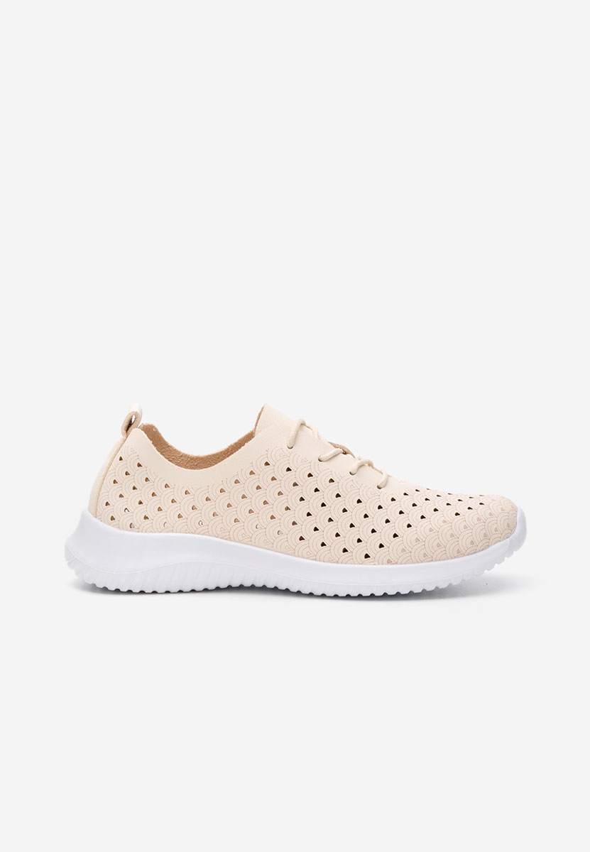 Pantofi casual dama Trinita bej