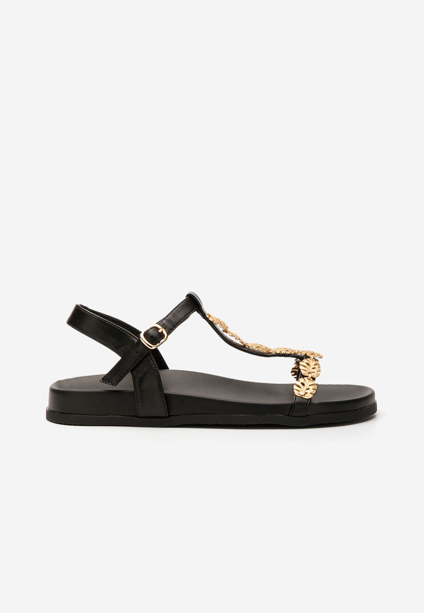 Sandale fara toc Vineda negre