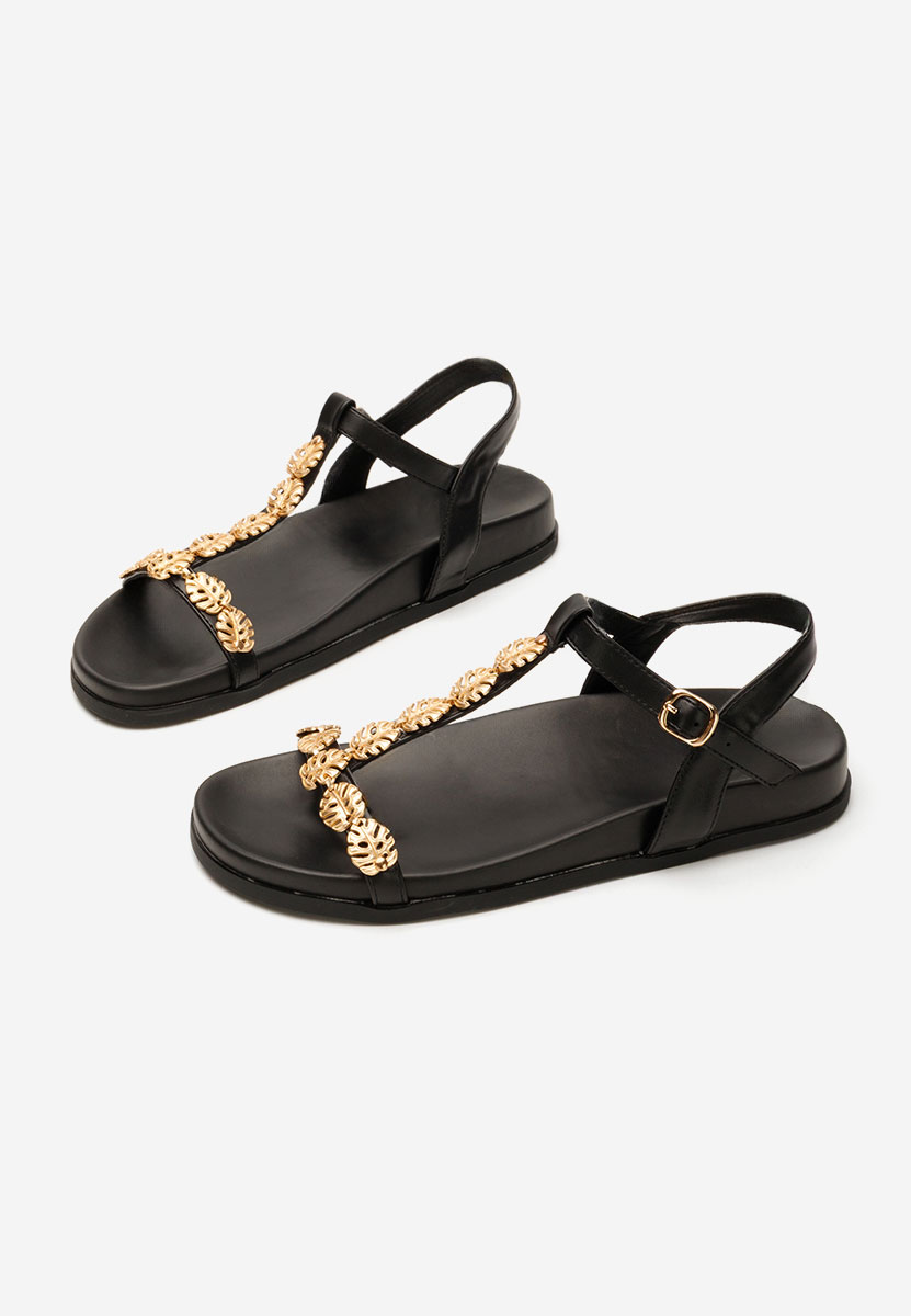 Sandale fara toc Vineda negre