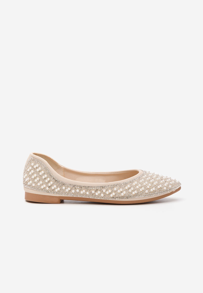 Balerini eleganti Charity bej