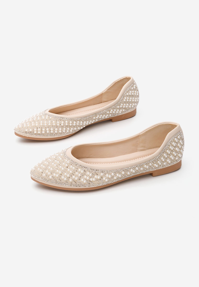 Balerini eleganti Charity bej