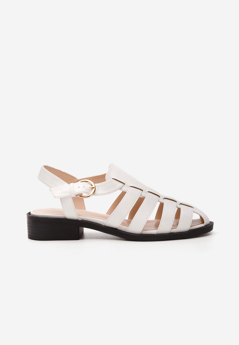 Pantofi casual damă Angelynna albi