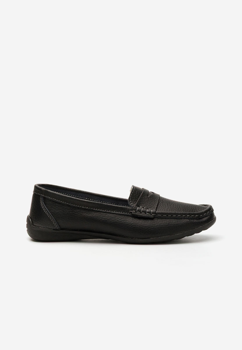 Mocasini dama piele Cheria negri