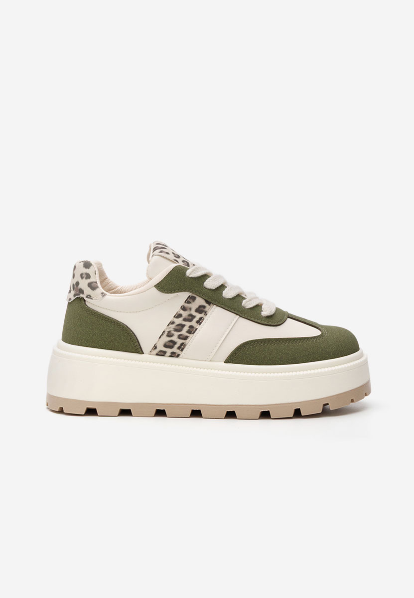 Sneakers cu platformă Estephany verzi