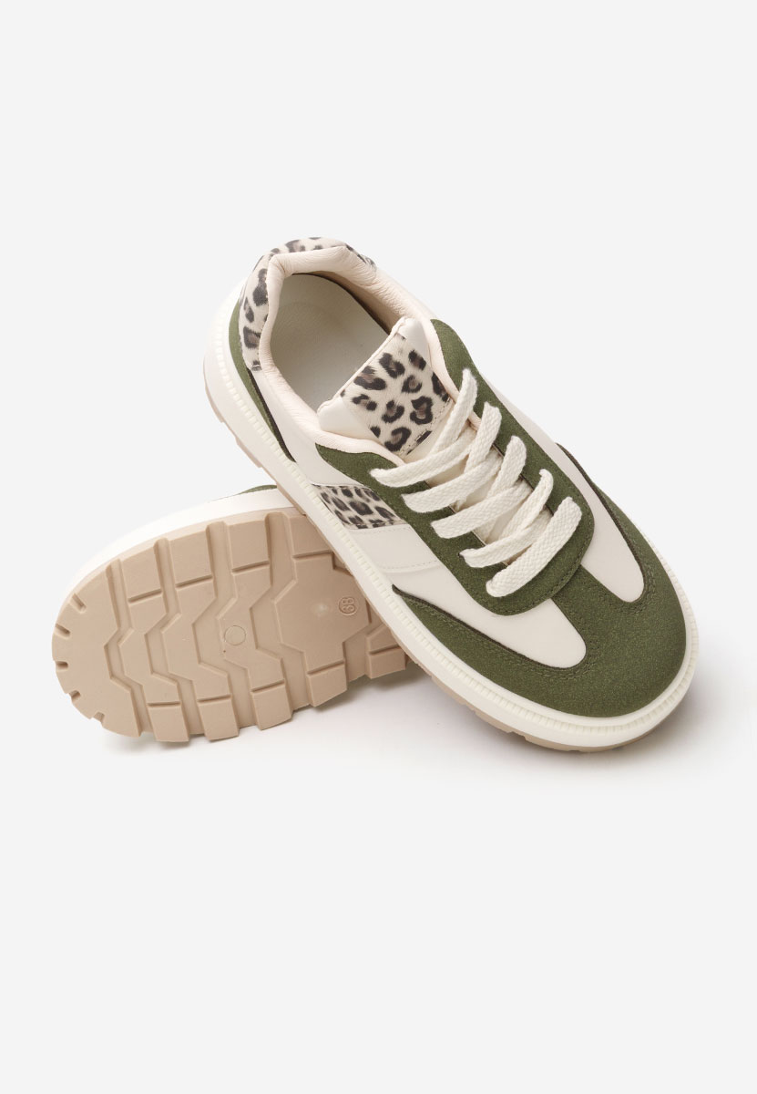 Sneakers cu platformă Estephany verzi