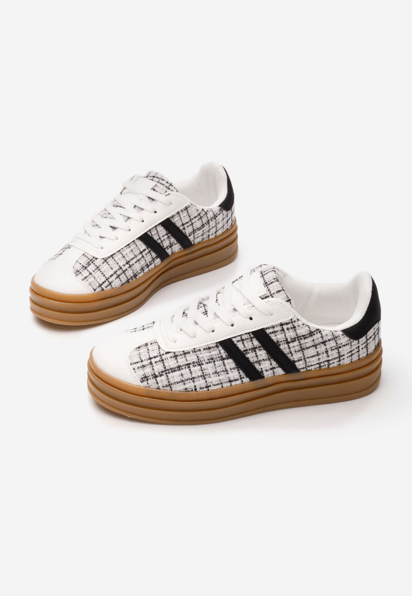 Sneakers dama Fonda albi