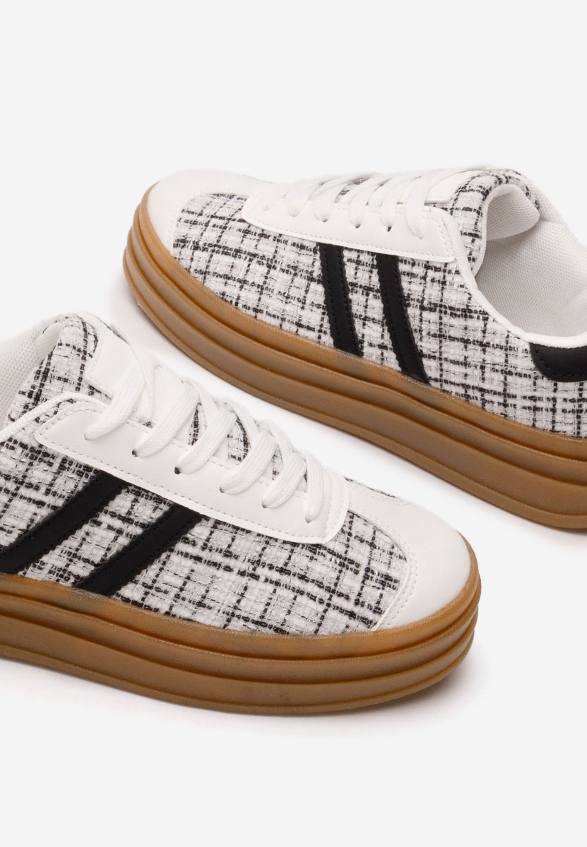 Sneakers dama Fonda albi
