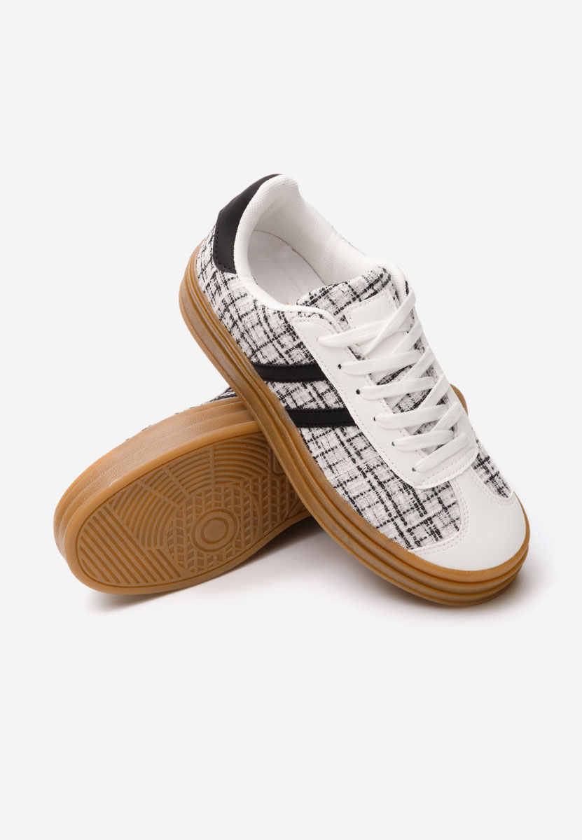 Sneakers dama Fonda albi