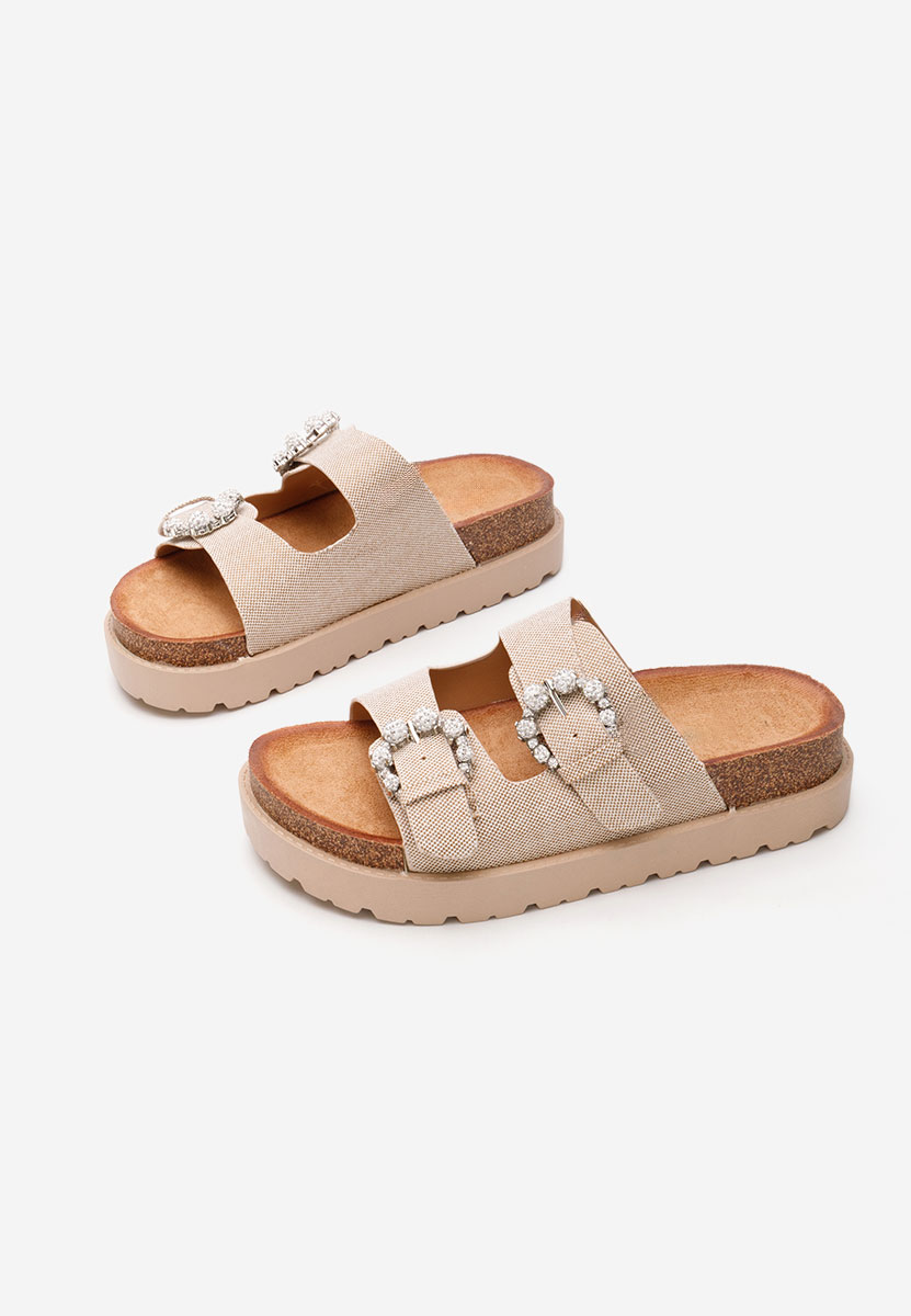 Papuci dama Kamyla kaki