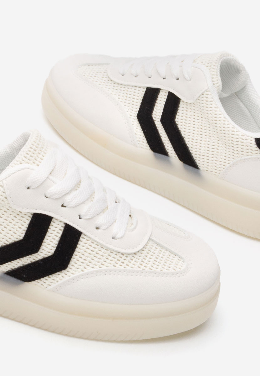 Sneakers dama Amylana albi