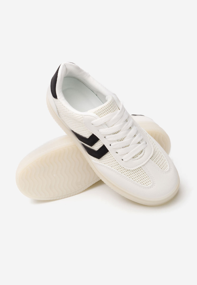 Sneakers dama Amylana albi