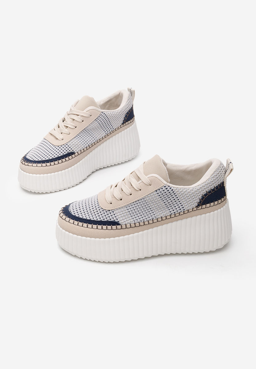 Sneakers cu platformă Tamylsa albastri