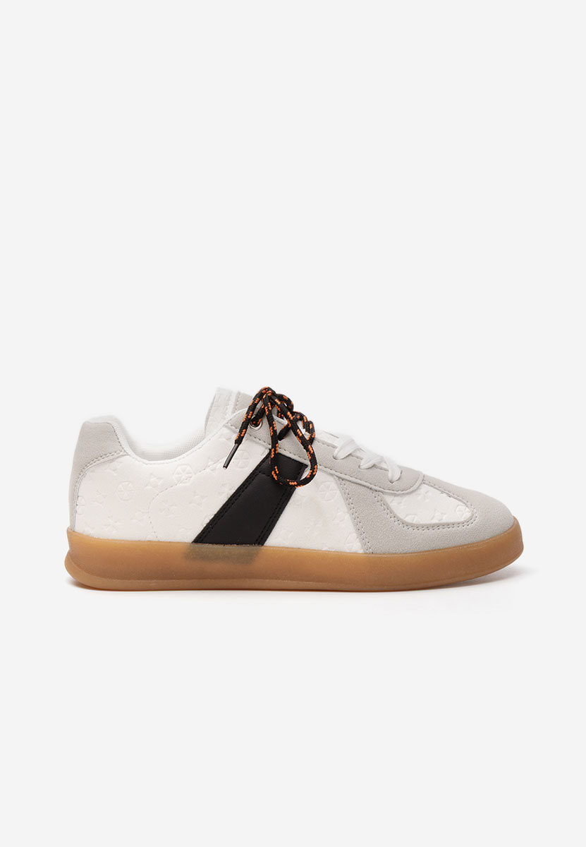 Sneakers dama Lahoma albi