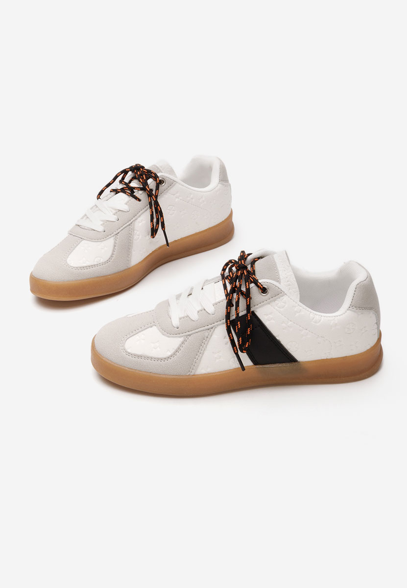 Sneakers dama Lahoma albi