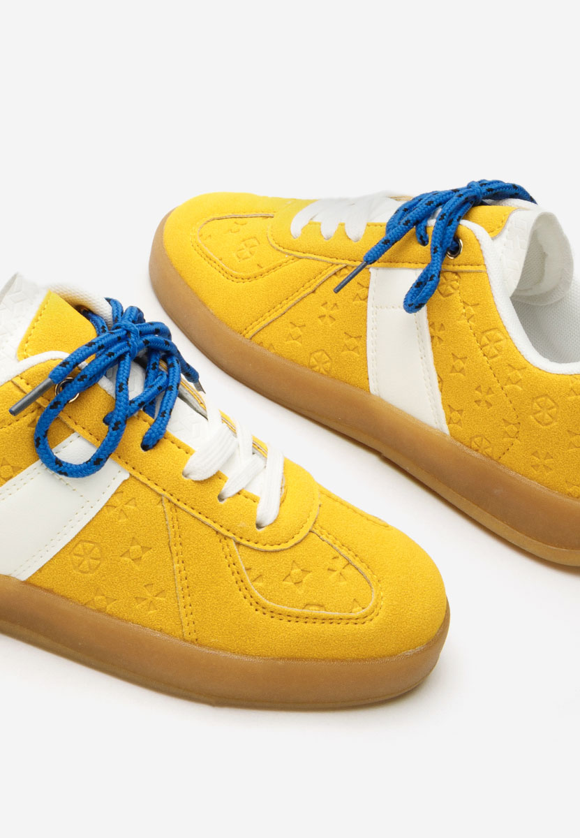 Sneakers dama Lahoma galbeni