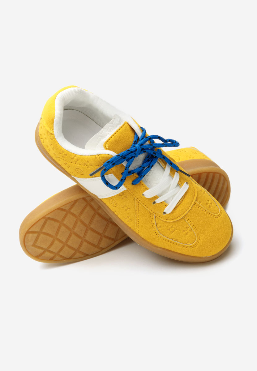 Sneakers dama Lahoma galbeni