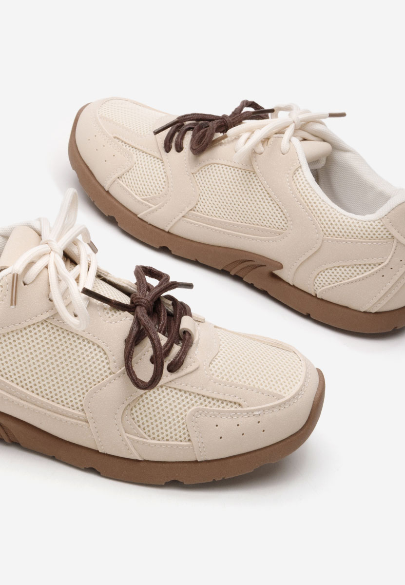 Sneakers dama Smarandys bej Sneakers dama Smarandys bej