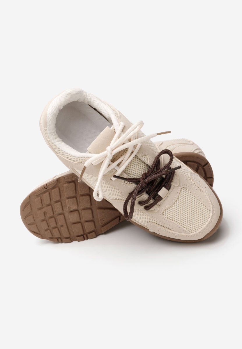 Sneakers dama Smarandys bej Sneakers dama Smarandys bej