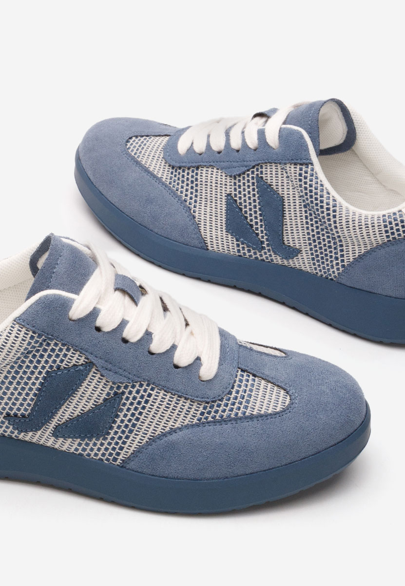 Sneakers dama Jackeline albastri