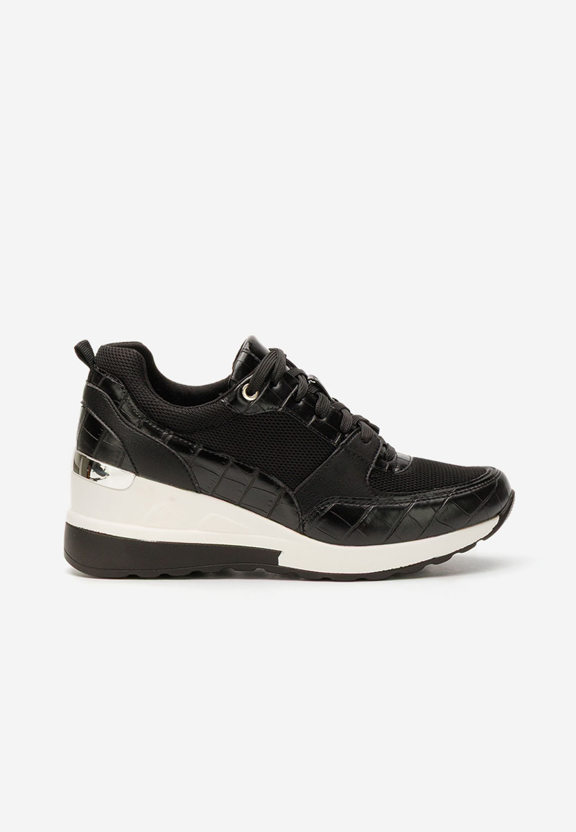 Sneakers dama cu platforma Alstoma negri