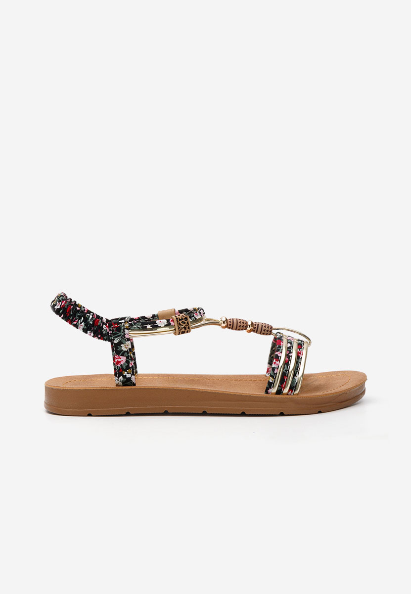 Sandale fara toc Princess negre