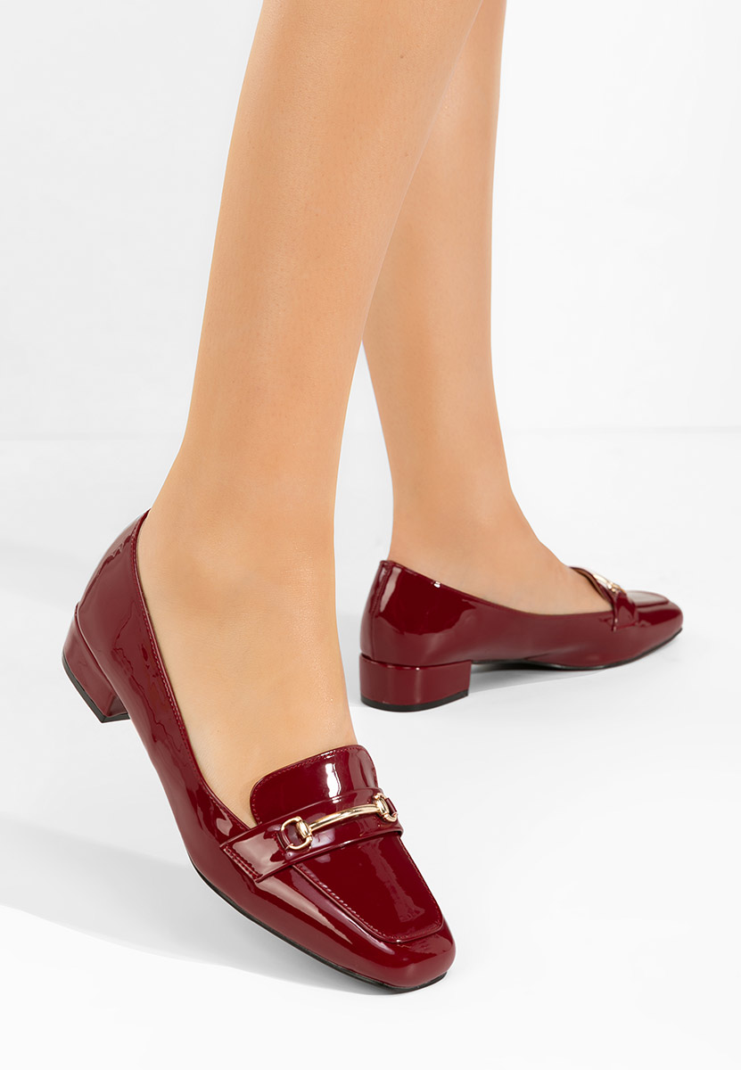 Pantofi cu toc Racheli maro