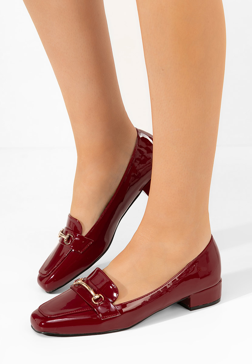 Pantofi cu toc Racheli maro