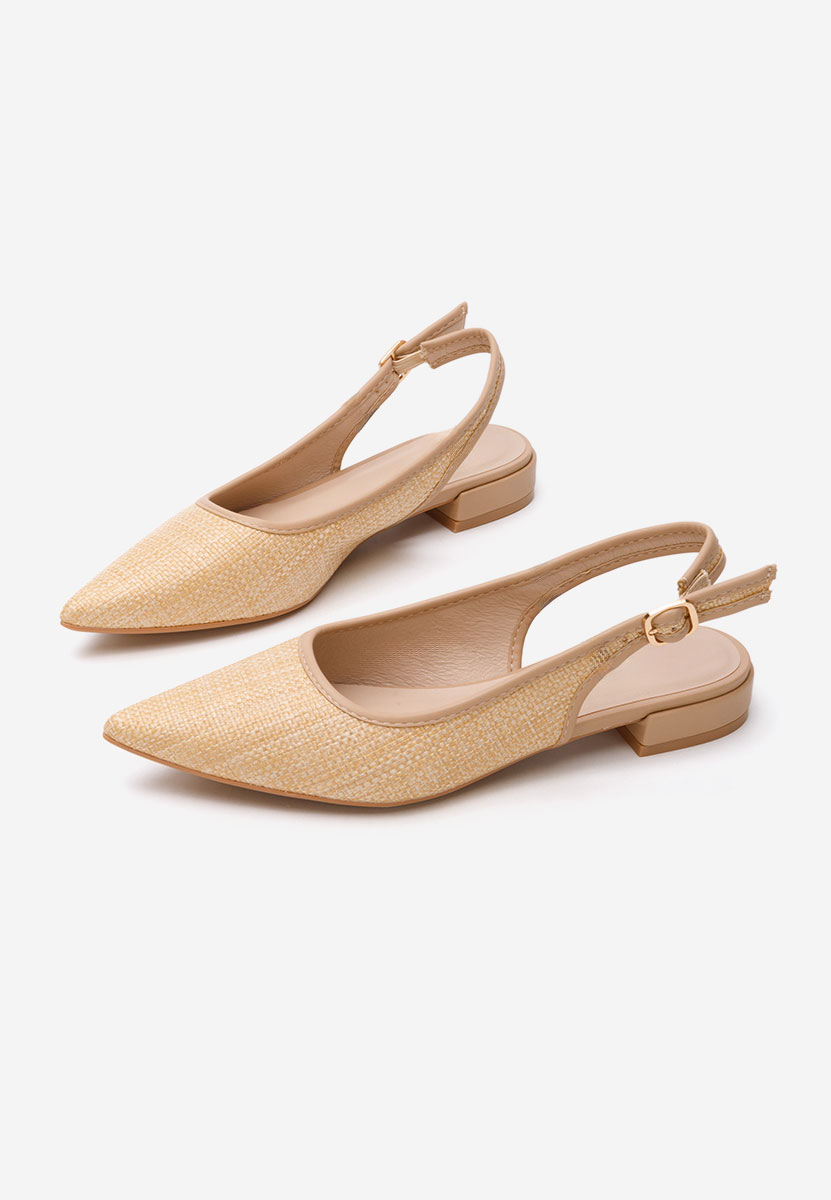 Pantofi slingback Kattina kaki