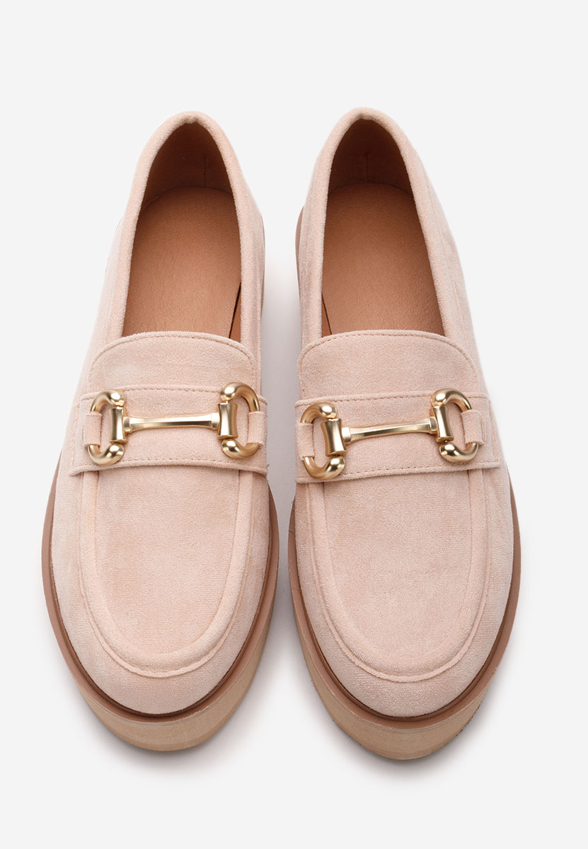 Mocasini cu platforma Leondra V9 roz