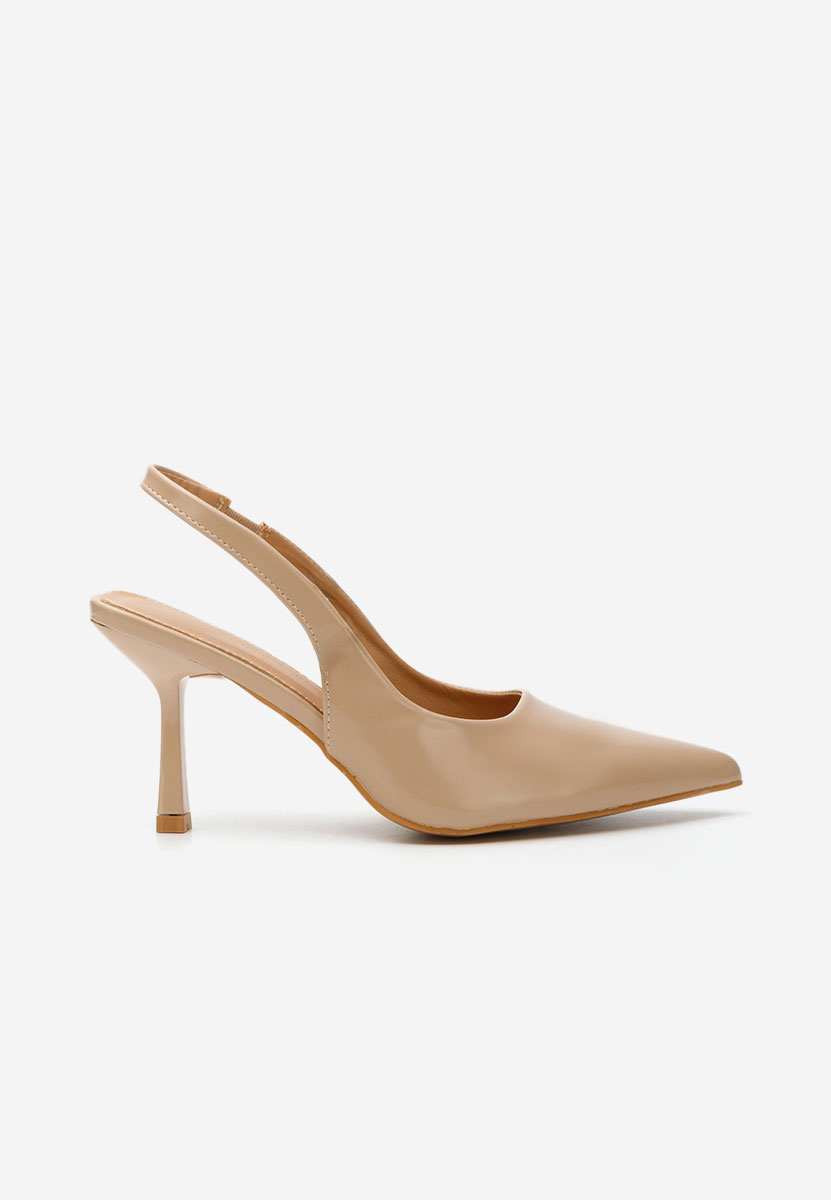 Pantofi slingback Nomalisa bej