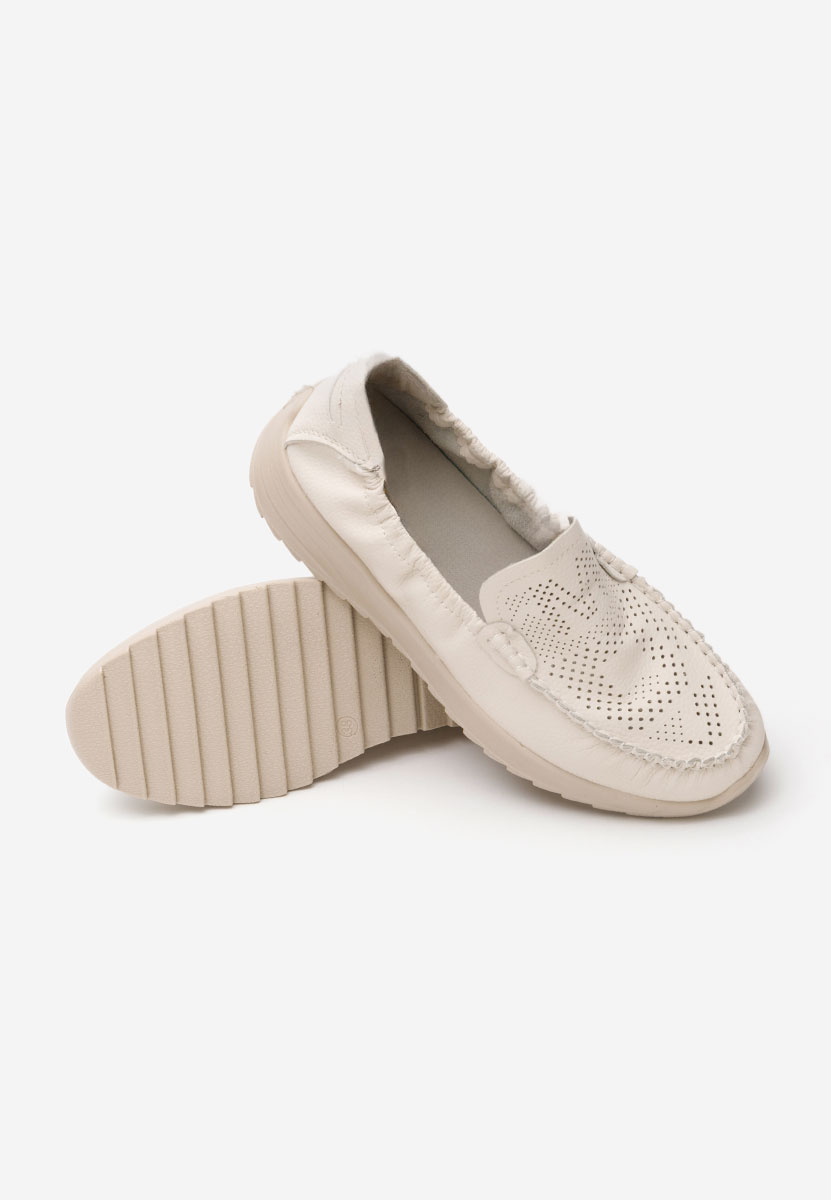 Mocasini dama Suzy bej