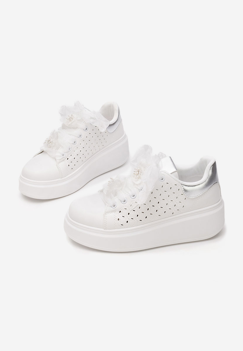 Sneakers cu platformă Lera V2 albi