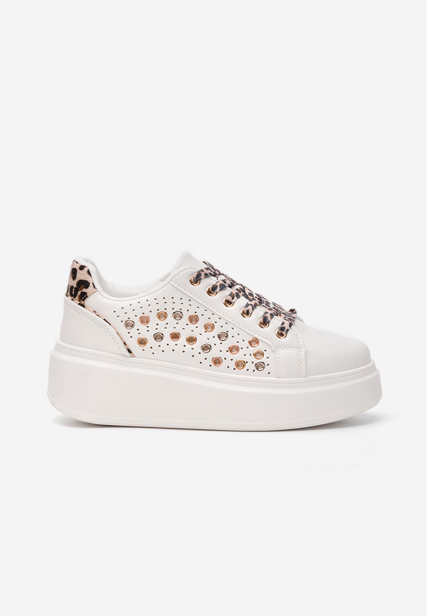 Sneakers cu platformă Charolette leopard