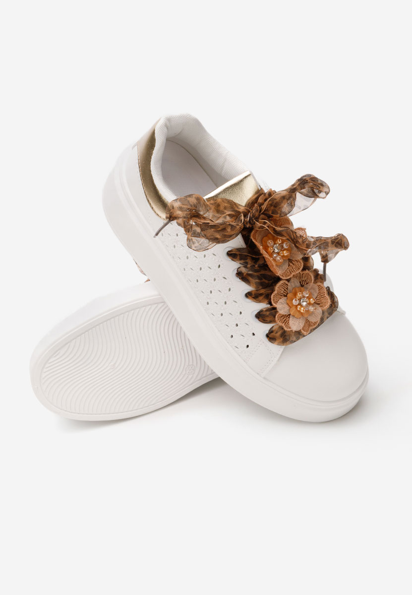 Sneakers cu platformă Lera leopard