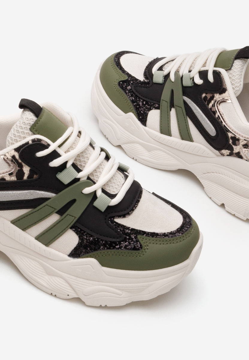 Sneakers cu platforma Royena V2 multicolori