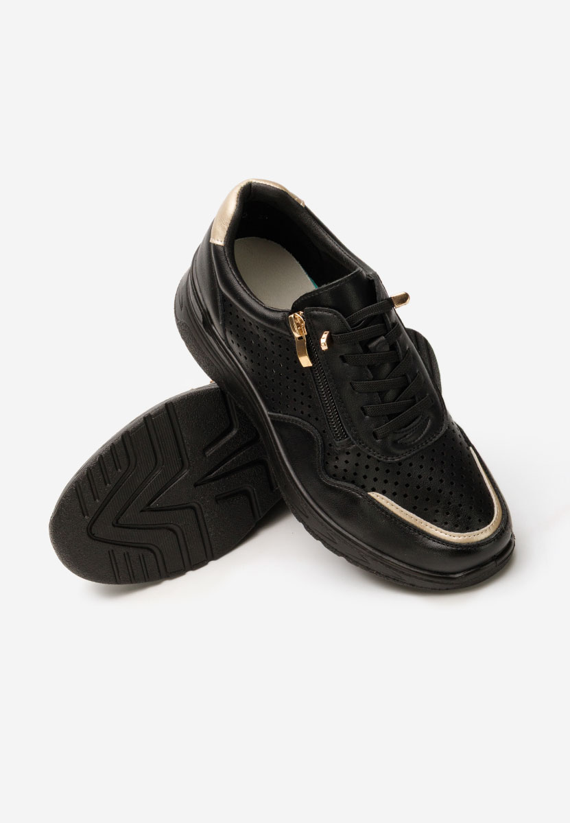 Sneakers dama Vernisa negri