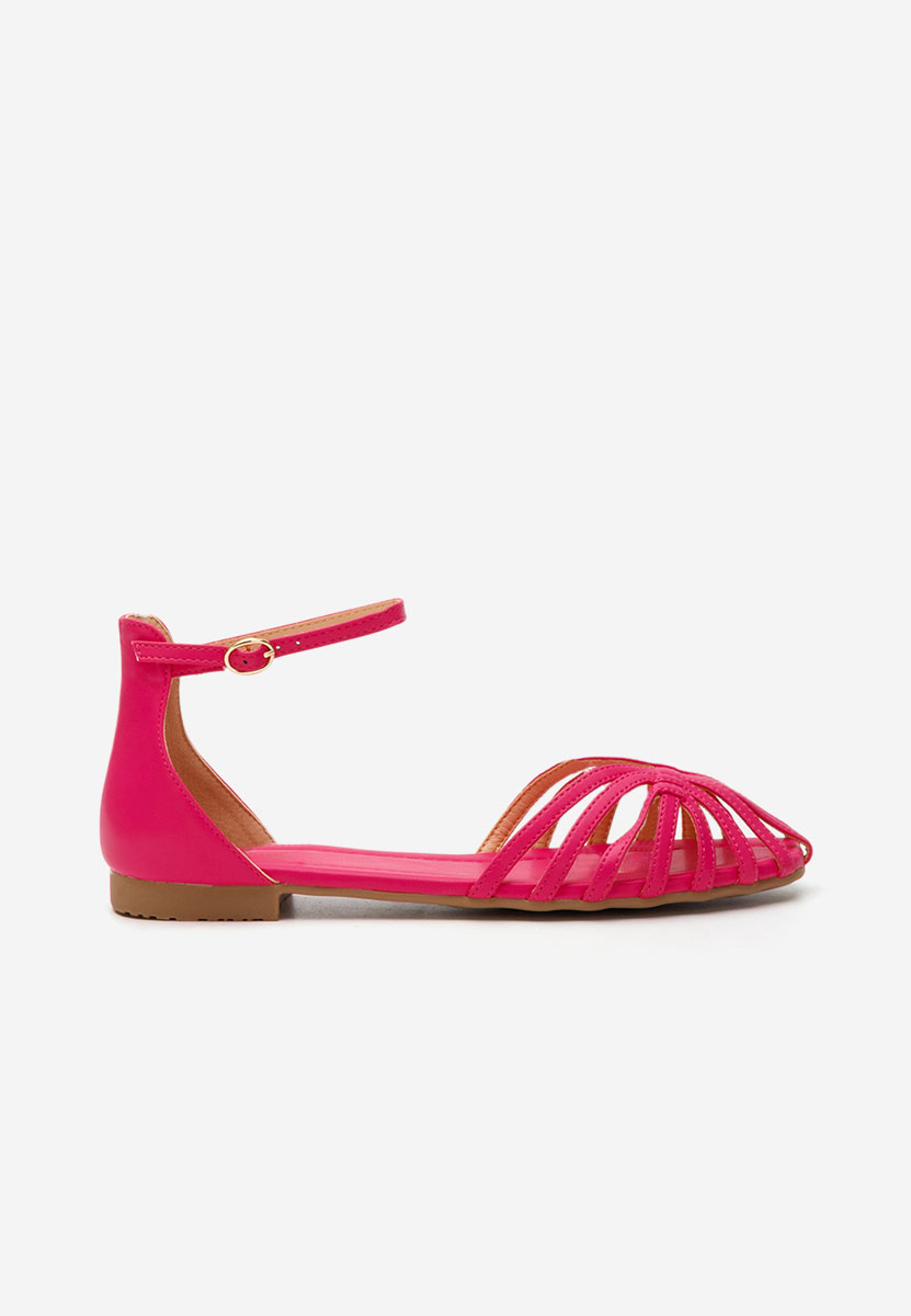 Sandale cu talpa joasa Beaux fucsia