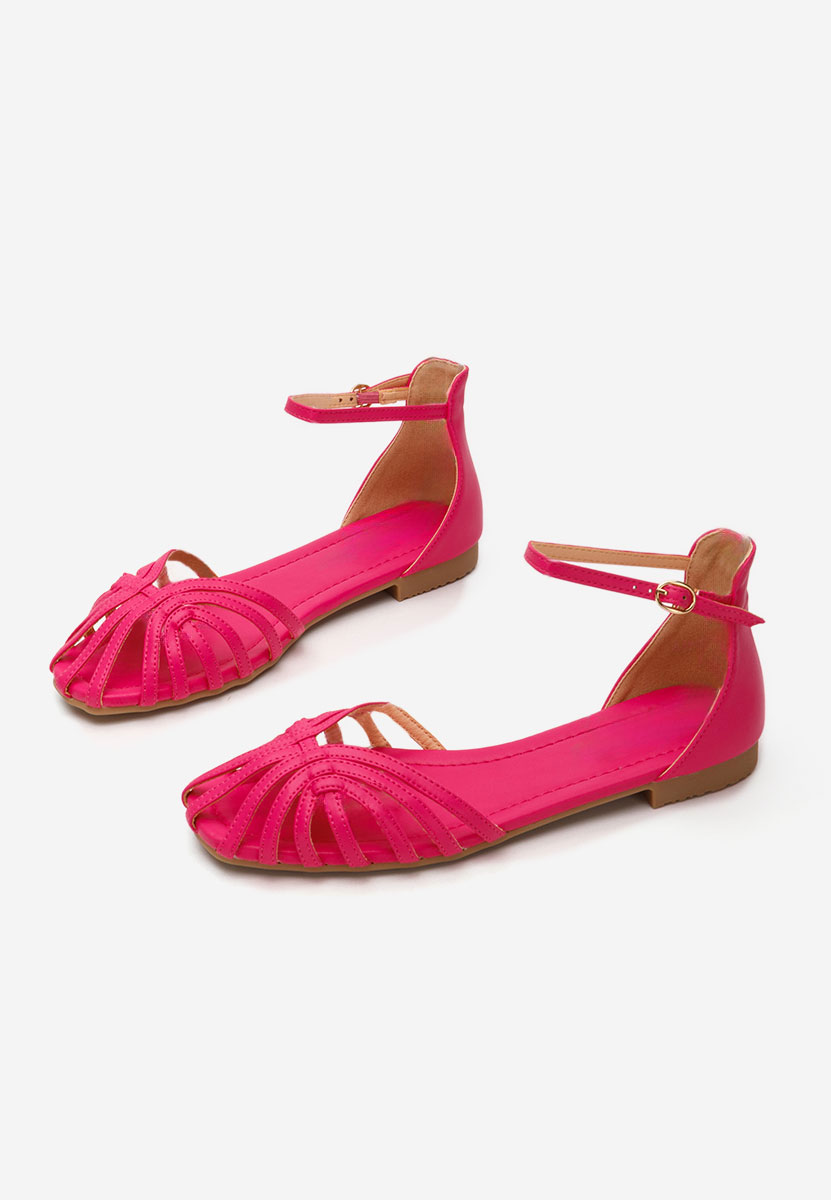 Sandale cu talpa joasa Beaux fucsia