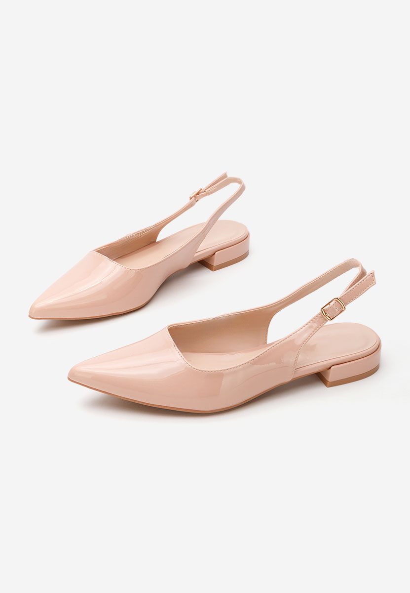 Pantofi slingback Danya bej