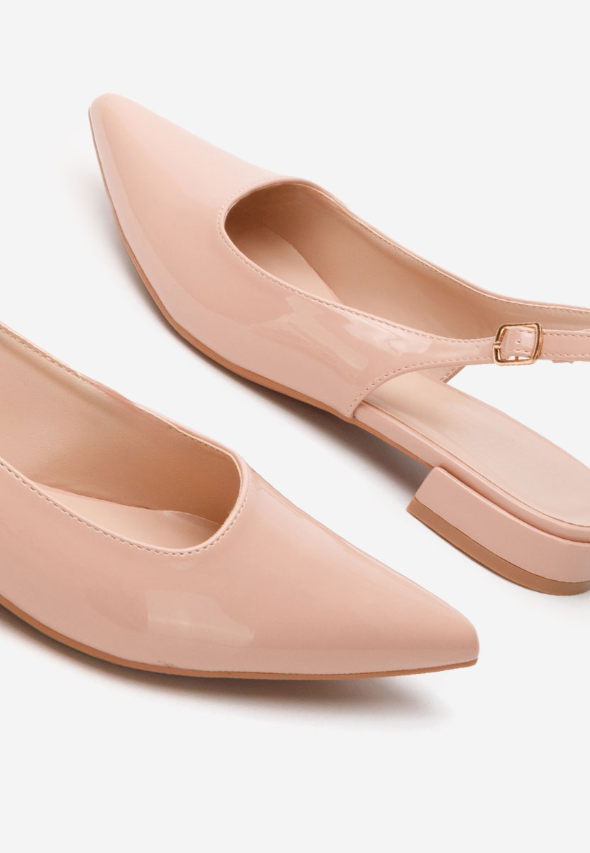 Pantofi slingback Danya bej