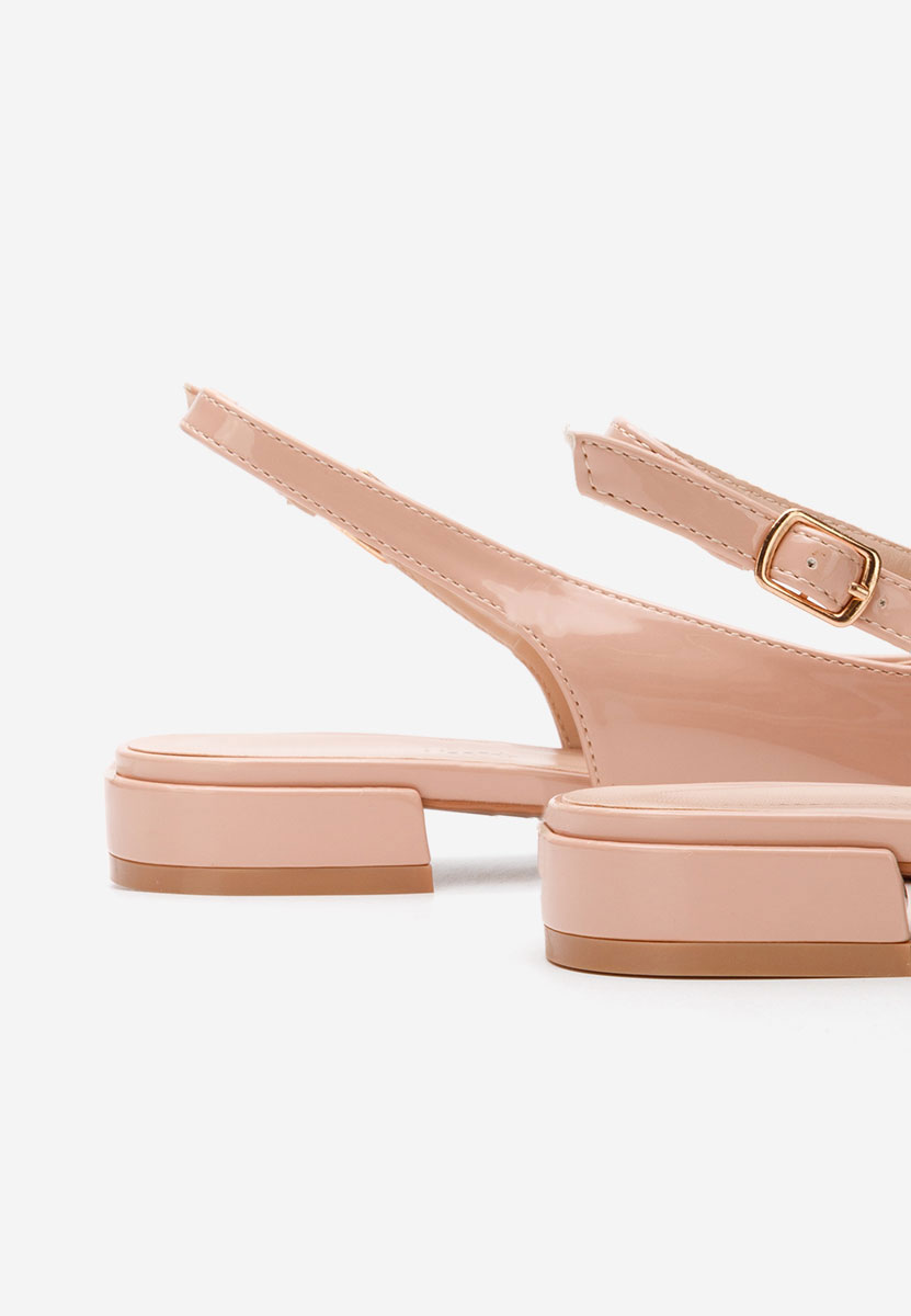 Pantofi slingback Danya bej