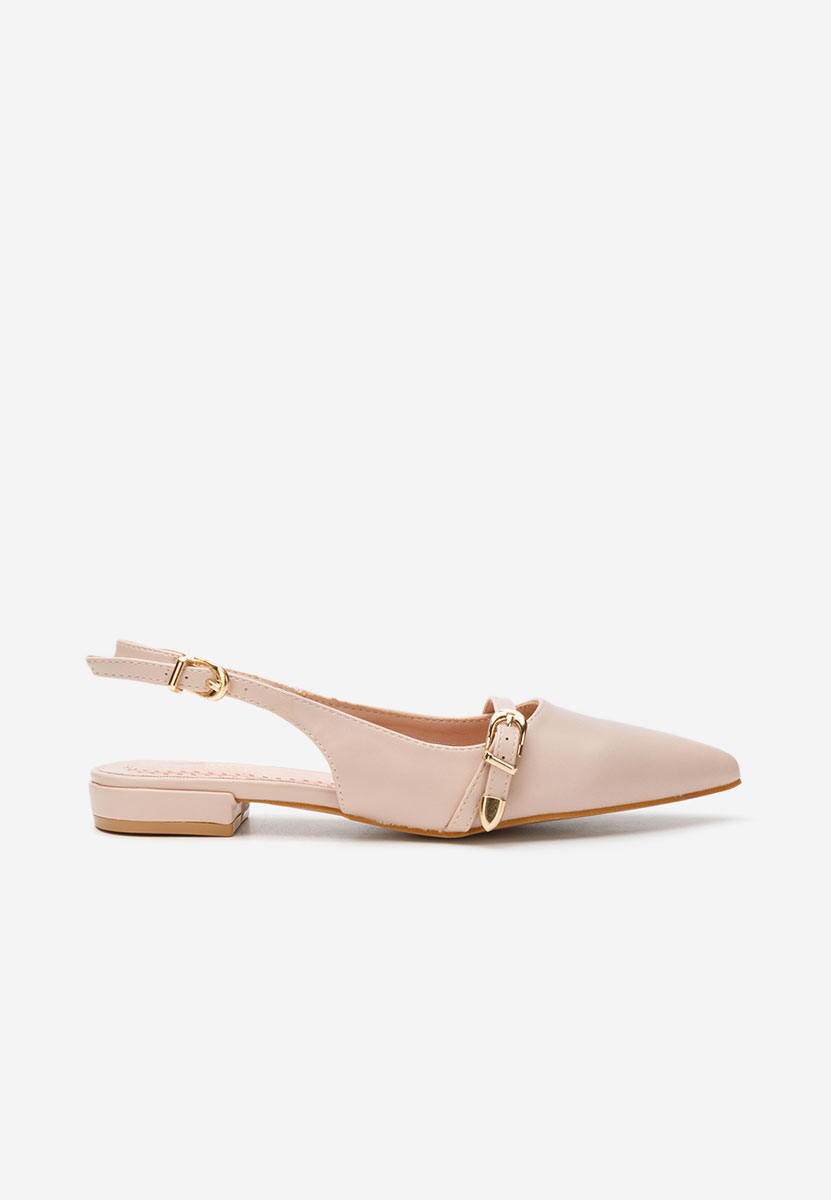 Pantofi slingback Elyssa bej