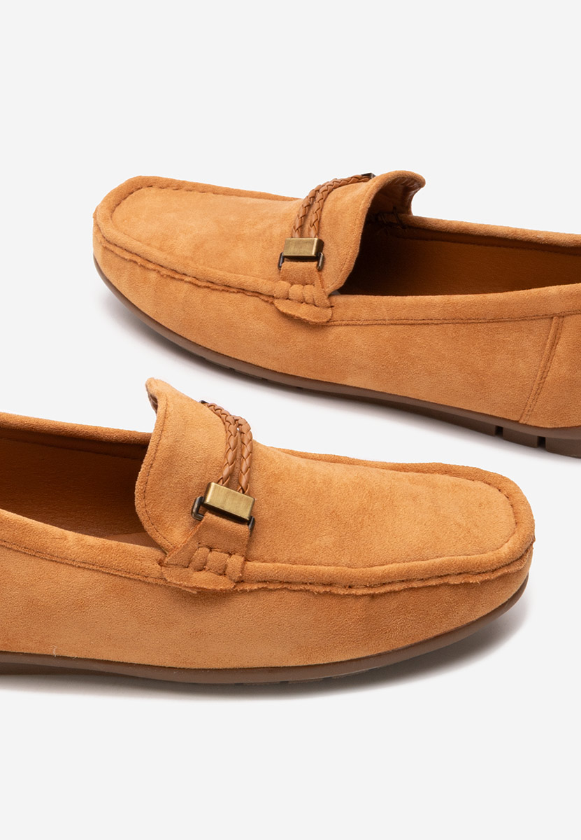 Mocasini barbati Braci camel