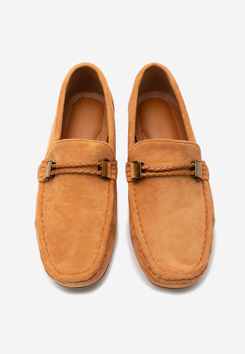 Mocasini barbati Braci camel
