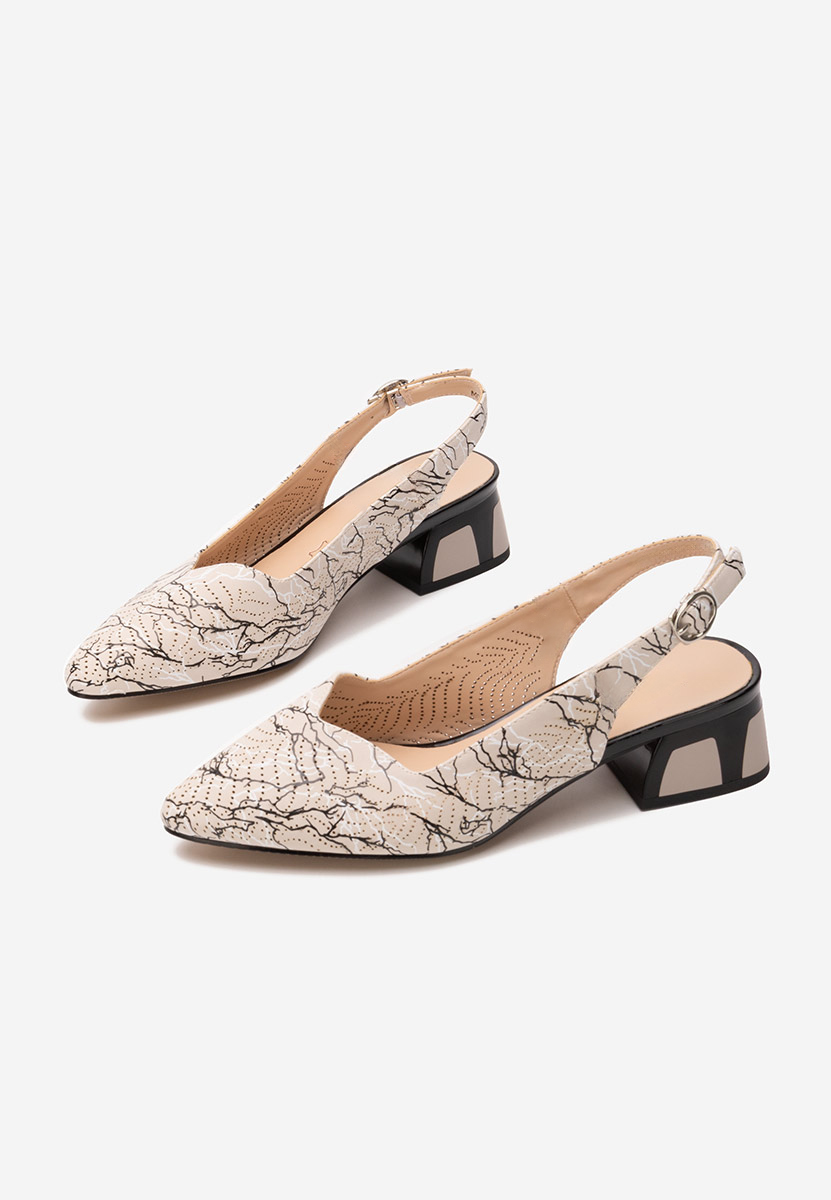 Pantofi slingback Rahela V3 bej